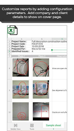 Audit Assistant - inspection Screenshots
