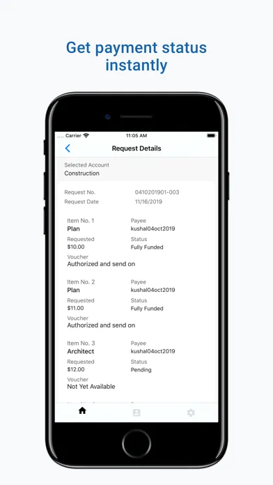 CFC mobile app سکرین شاٹس