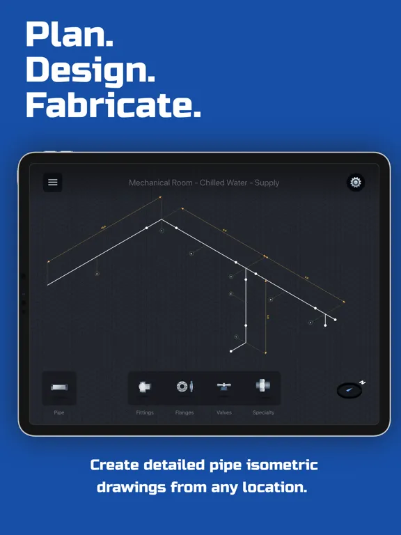 Скриншоты Easy Isometric: Pipe Iso App iPad 