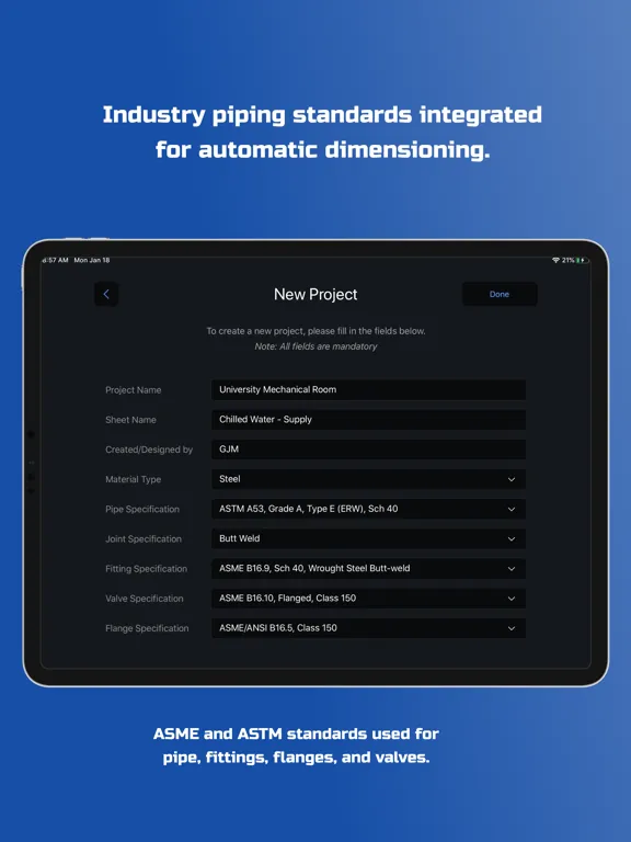 Скриншоты Easy Isometric: Pipe Iso App iPad 