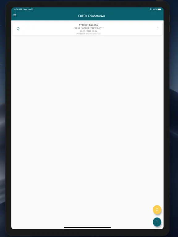 Colaborativo Check iPad  스크린샷