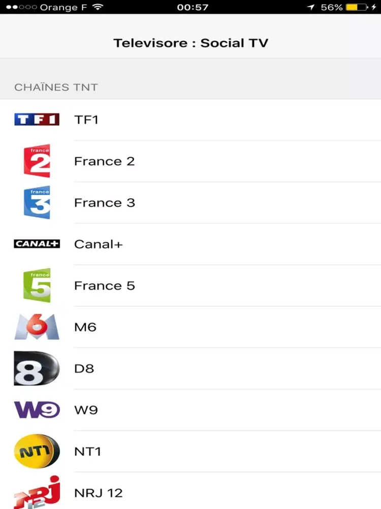 Televisore TV Shows iPad  Screenshots
