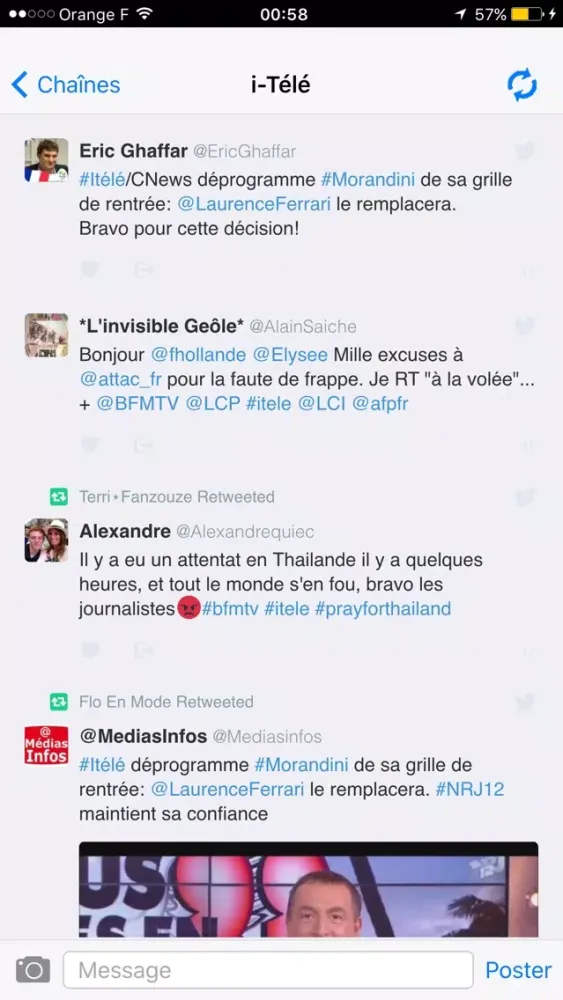 Televisore TV Shows Screenshots