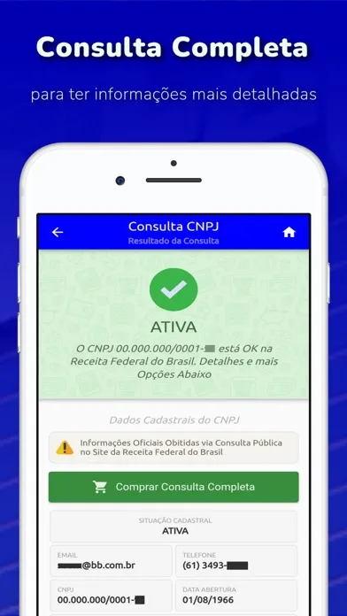 Consulta CNPJ - MEI, ME, EPP应用截图