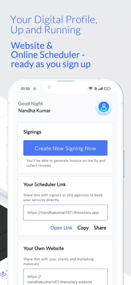 TheNotaryApp Screenshots