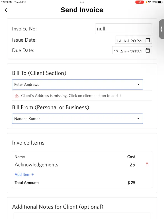 Zrzuty ekranu The Notary App iPad 