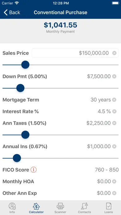 Captures d'écran de Fast App Home Loan ConsumersCU