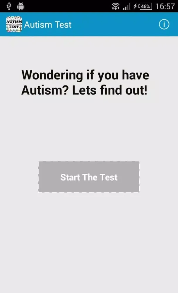 Ảnh chụp màn hình của Autism Test