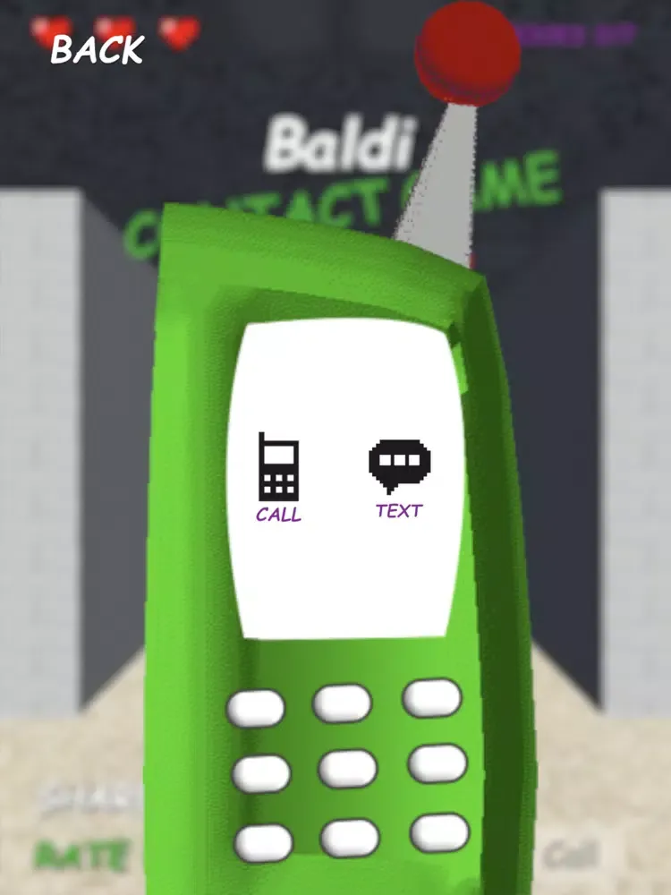 Capturas de pantalla de Scary Baldi Contact Game Mod iPad 