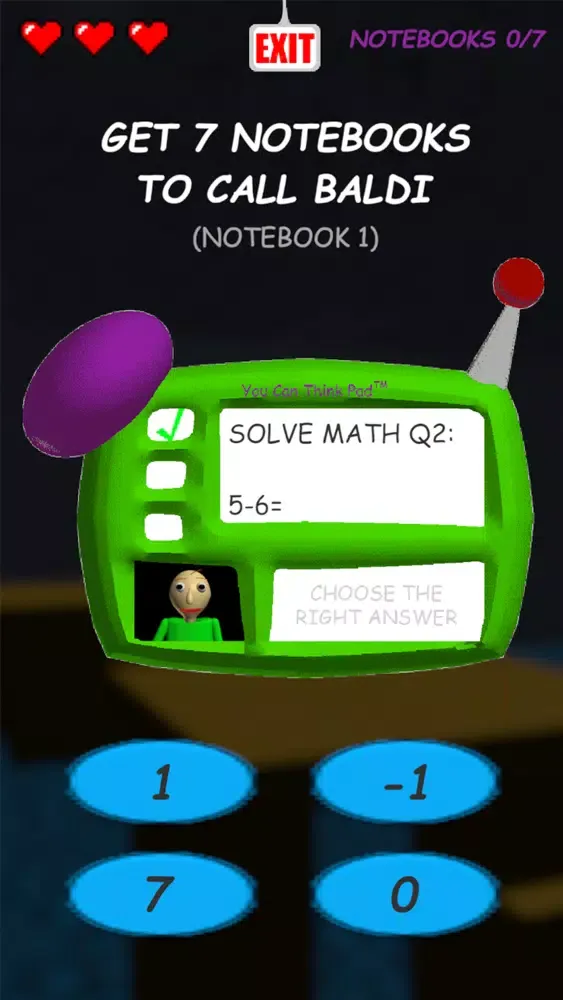 Capturas de pantalla de Scary Baldi Contact Game Mod