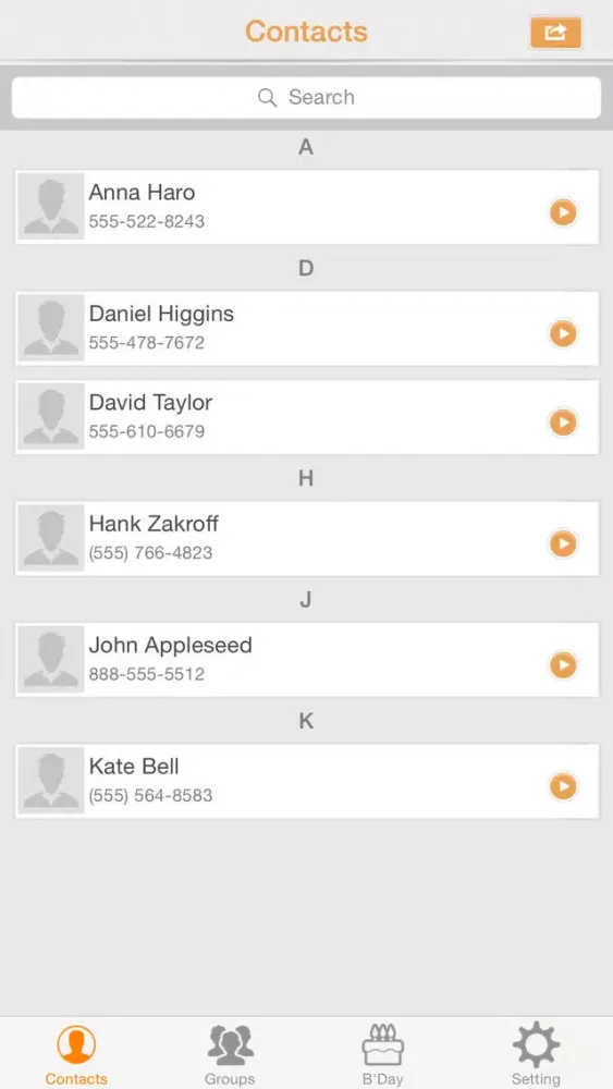 Contacts Master - Manager应用截图