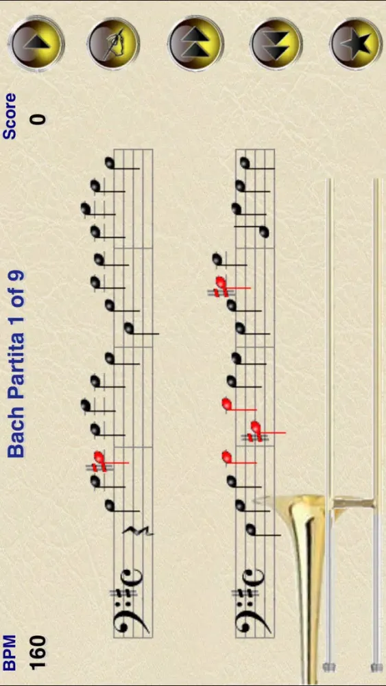 Capturas de tela do Trombone Pro Lite