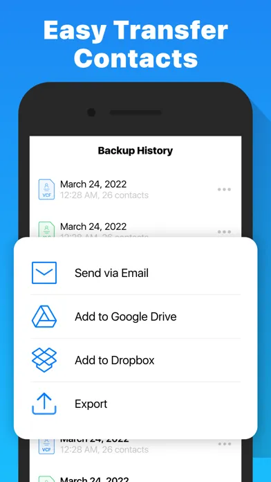 تصاویر Contacts Sync-for Google Gmail