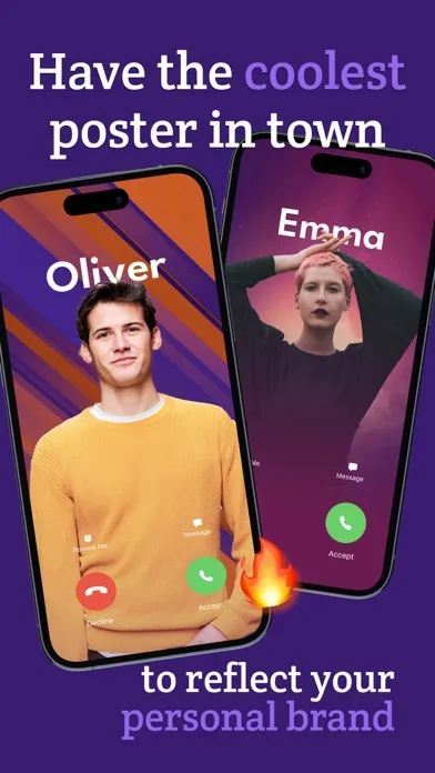 Скриншоты CallPics Contact Posters