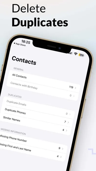Contacts Backup & Restore Lost Screenshots