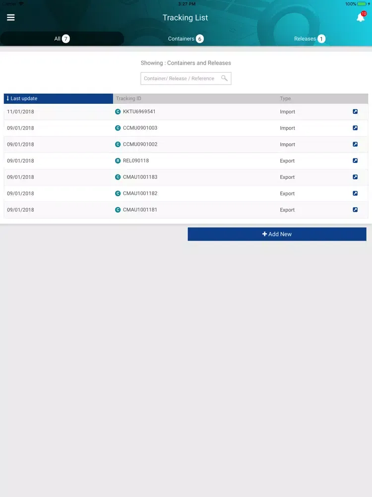 صور Live Tracker iPad 