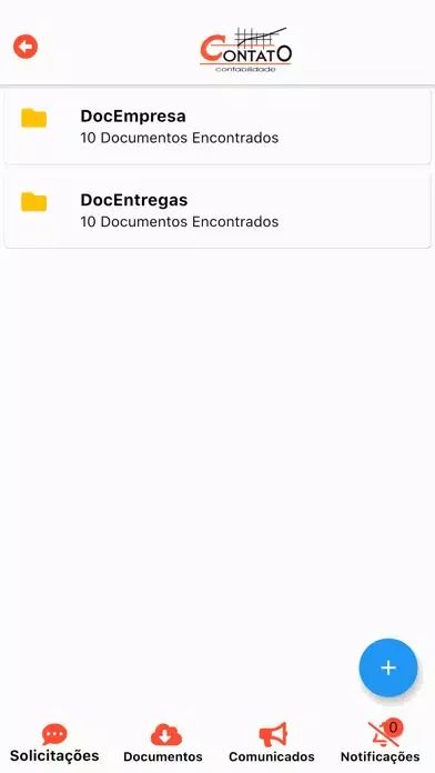 Ảnh chụp màn hình của Contato Contabilidade