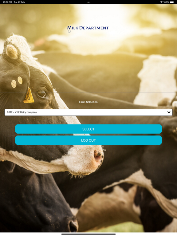 Zrzuty ekranu Milk Department iPad 