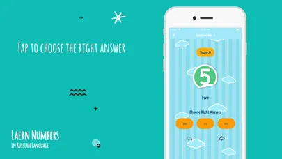 Tangkapan layar Learn Numbers in Russian