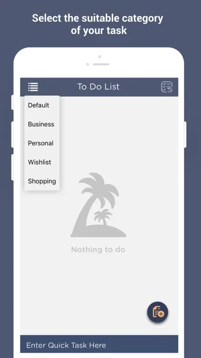 Capturas de tela do To do list - Checklist App