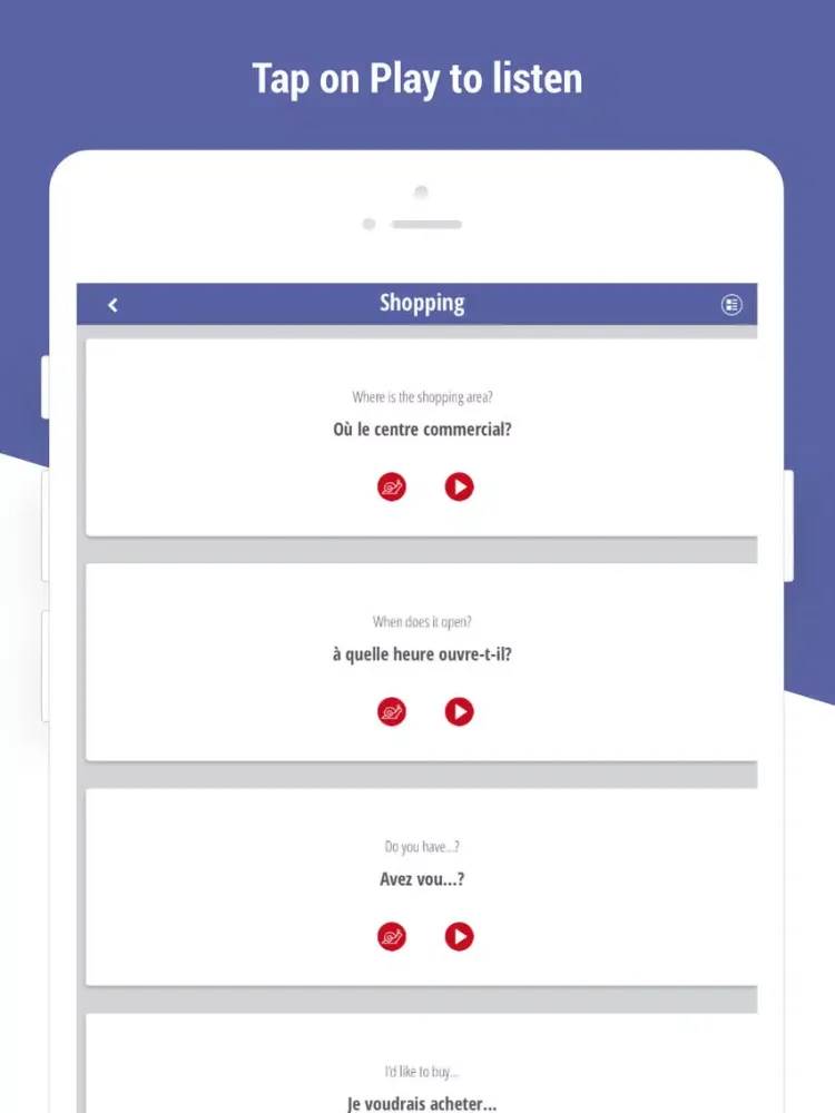 صور Learn French Language - CA iPad 