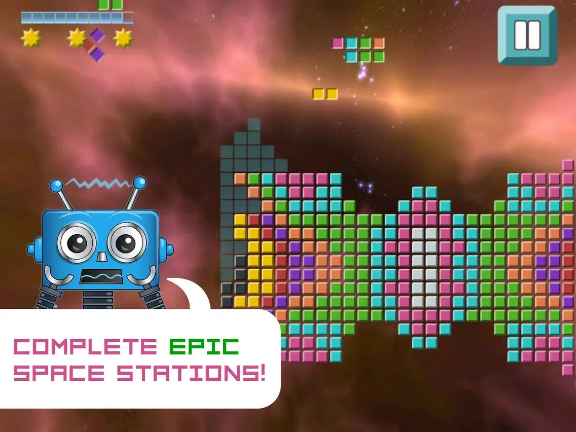 Zrzuty ekranu Space Tiles - Puzzle Voyager iPad 