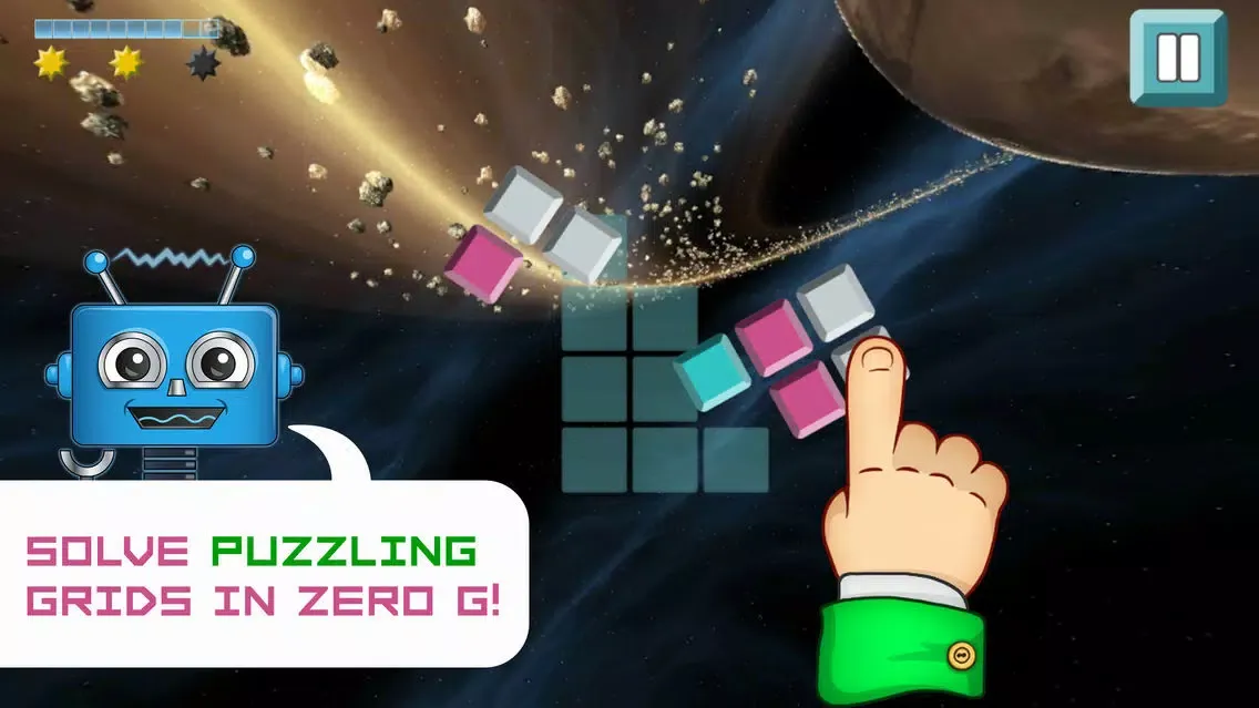 Zrzuty ekranu Space Tiles - Puzzle Voyager