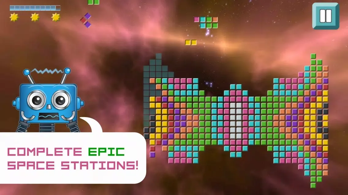 Zrzuty ekranu Space Tiles - Puzzle Voyager