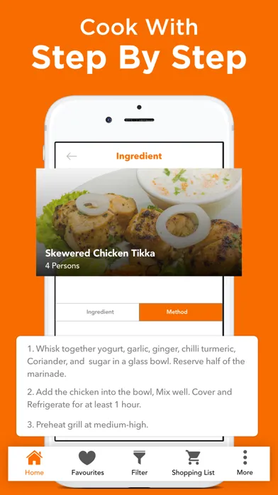 Screenshot di Healthy Recipes & Meal Planner