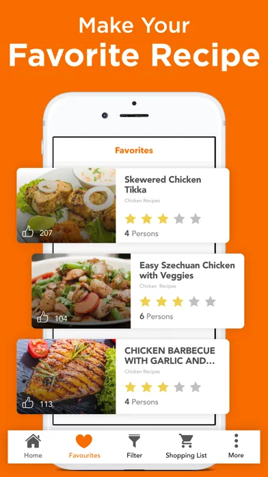 Screenshot di Healthy Recipes & Meal Planner