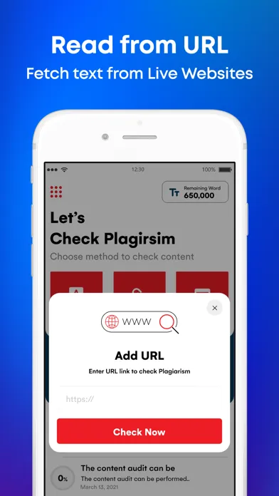 Plagiarism Checker Screenshots