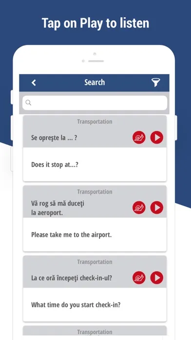 Скриншоты Learn Romanian Language