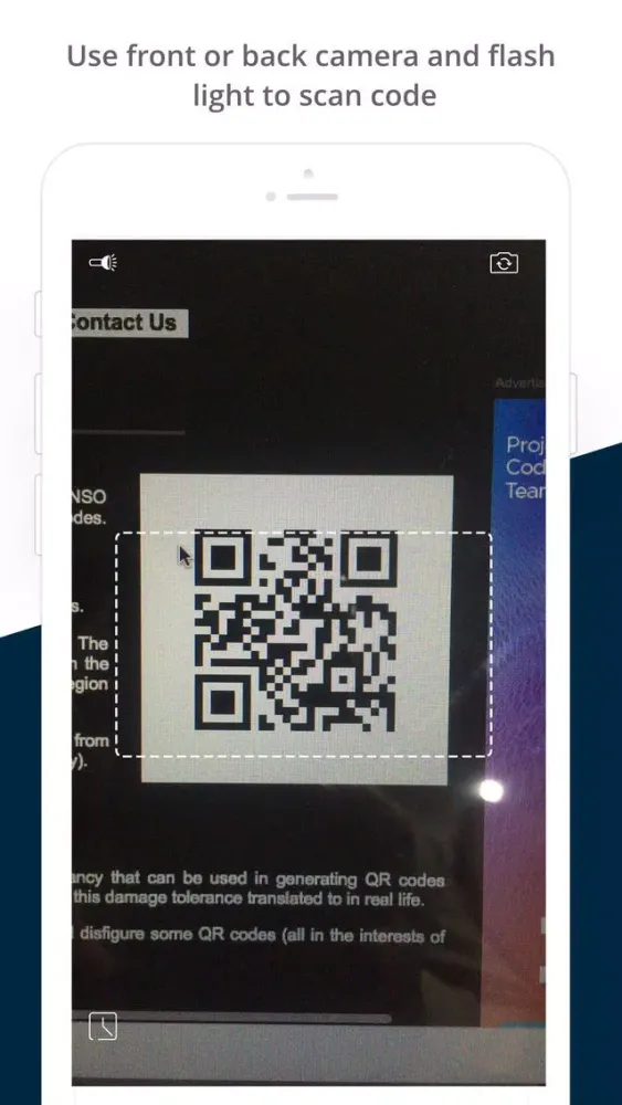 QR Code Reader & Scanner by CA應用截圖