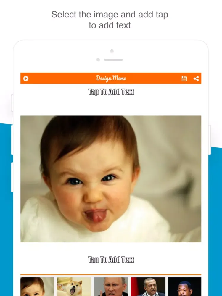 CA Meme Generator - Meme maker iPad  스크린샷