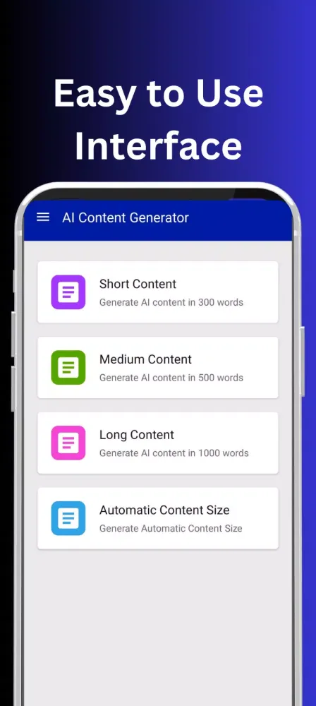 AI Content Writer- ContentBot سکرین شاٹس