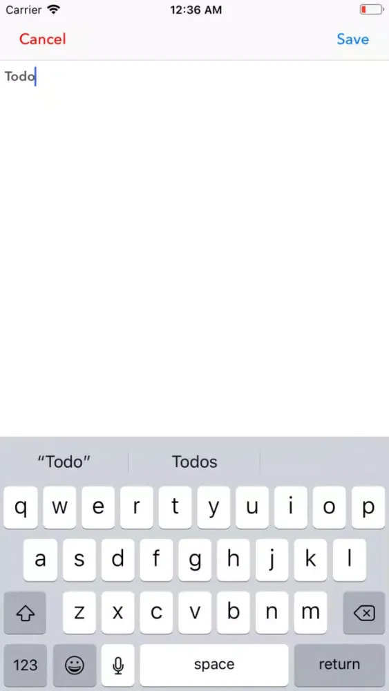 Tangkapan layar Todo Manager -Todo N Done-