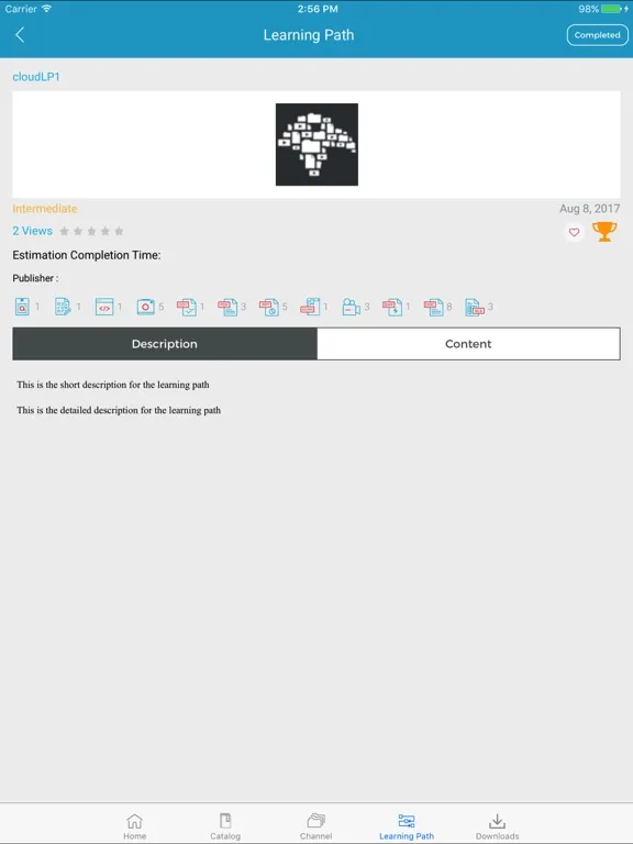 eVantage Light iPad 应用截图