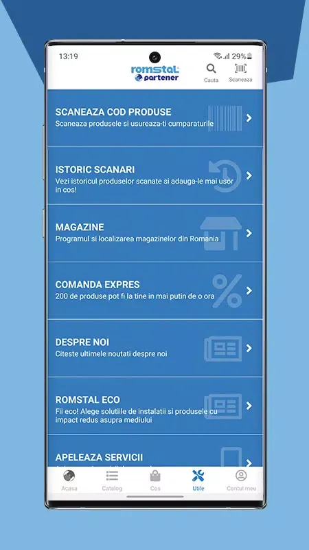 Screenshot di Romstal Partener