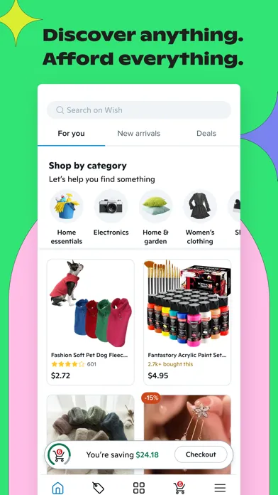 Wish: Shop and Save سکرین شاٹس