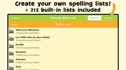 Captures d'écran de French Word Wizard - Starter