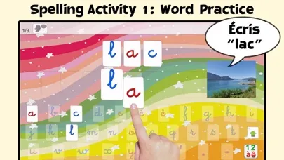 Captures d'écran de French Word Wizard - Starter