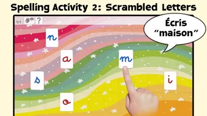 Captures d'écran de French Word Wizard - Starter