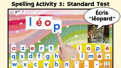 Captures d'écran de French Word Wizard - Starter