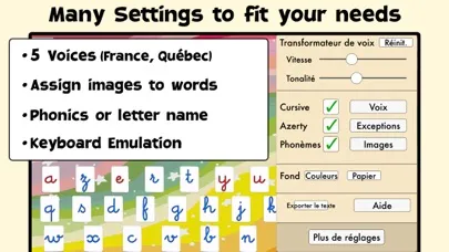Captures d'écran de French Word Wizard - Starter