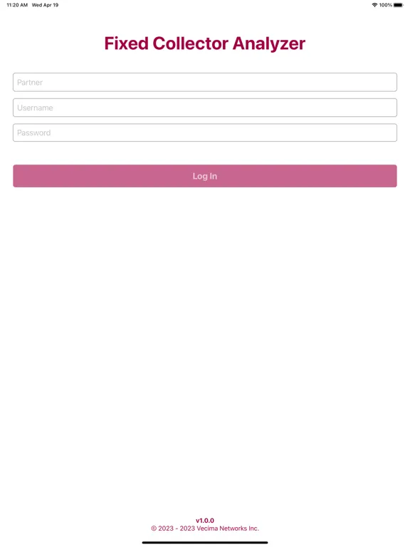 Screenshot di Fixed Collector Analyzer iPad 