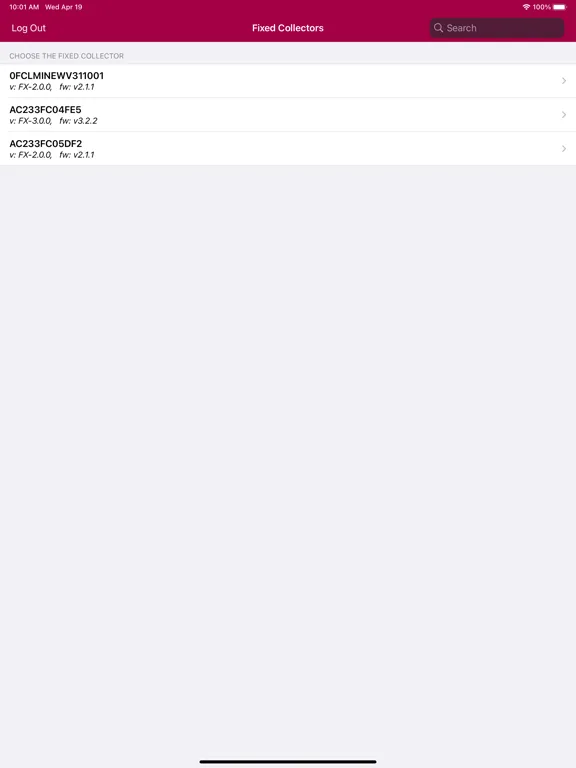 Screenshot di Fixed Collector Analyzer iPad 