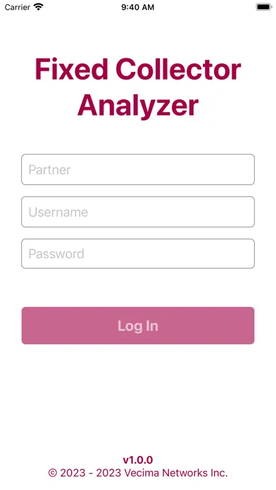 Screenshot di Fixed Collector Analyzer