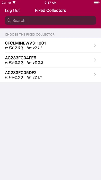 Screenshot di Fixed Collector Analyzer