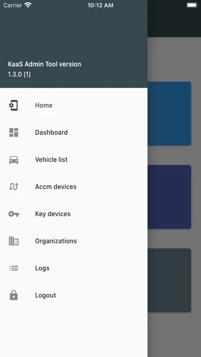 Скриншоты KaaS Admin Tool