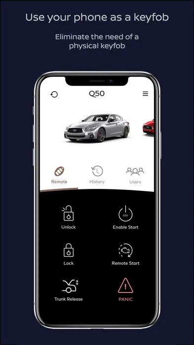 تصاویر Infiniti Virtual Key